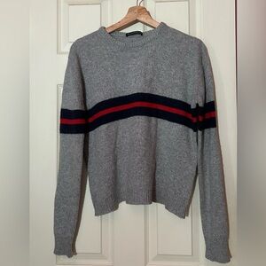 Brandy Melville Gray Wool Blend Sweater